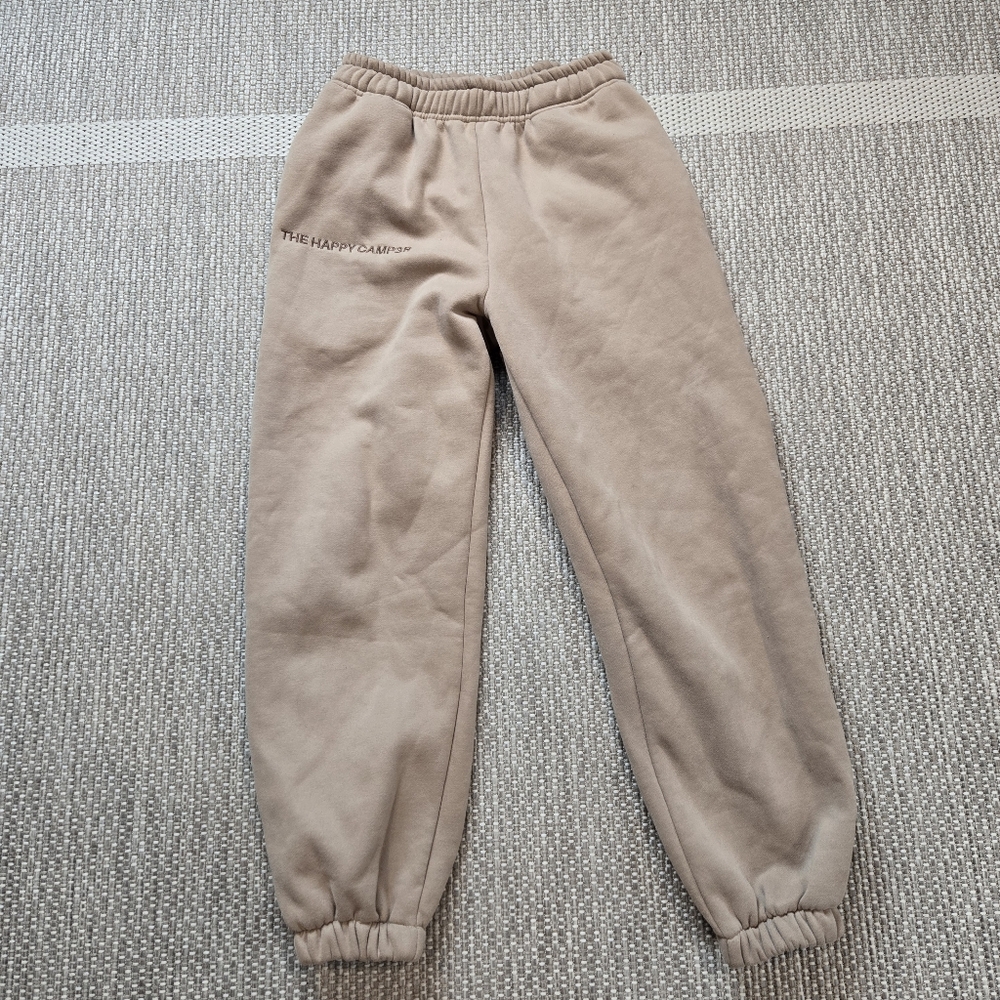 Happy Camp3r Women's Tan Joggers Size Small